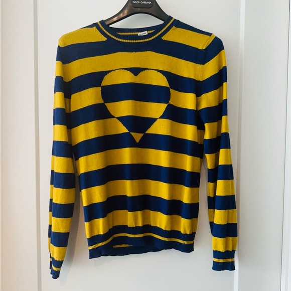 Love Moschino Striped Wool Sweater - Picture 1 of 3